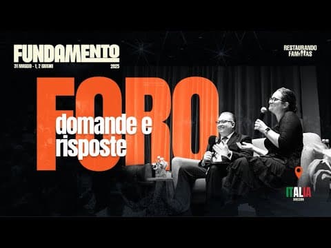 "FORUM DOMANDE E RISPOSTE'' // #Restaurandofamilias
